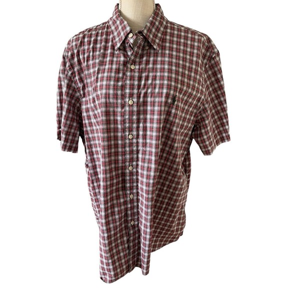 Ralph Lauren Button Shirt Men’s XXL Multicolor Plaid Short Sleeve - Picture 2 of 9